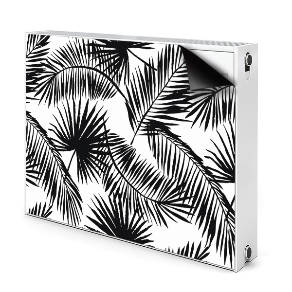 Tapis magnétique pour radiateur Feuilles exotiques