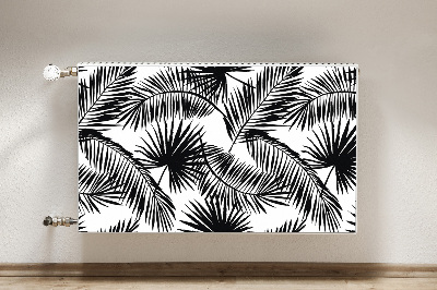 Tapis magnétique pour radiateur Feuilles exotiques