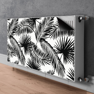 Tapis magnétique pour radiateur Feuilles exotiques