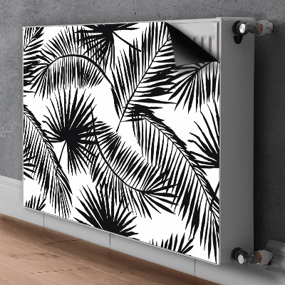 Tapis magnétique pour radiateur Feuilles exotiques