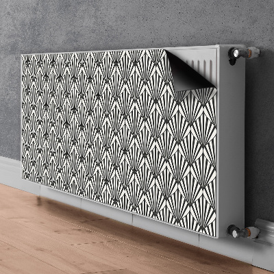 Aimant cache radiateur Motifs géométriques