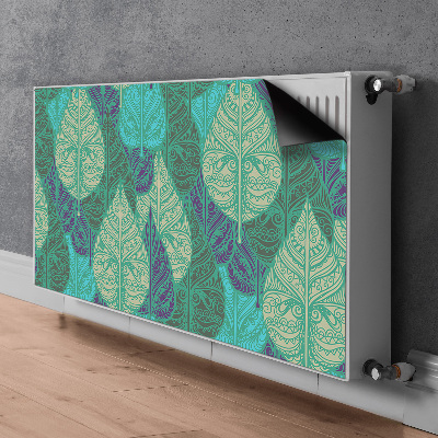 Aimant décoratif pour radiateur Feuilles