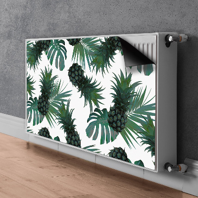 Aimant cache radiateur Ananas verts