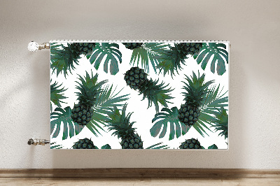 Aimant cache radiateur Ananas verts