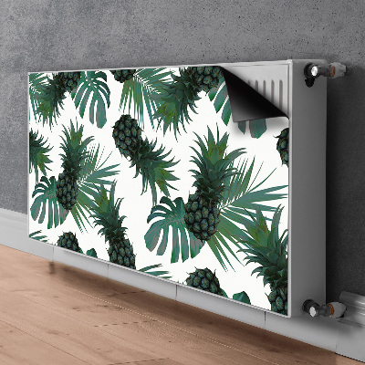 Aimant cache radiateur Ananas verts