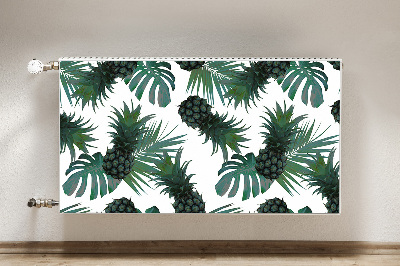 Aimant cache radiateur Ananas verts