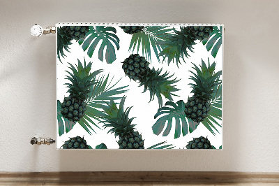 Aimant cache radiateur Ananas verts