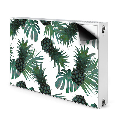 Aimant cache radiateur Ananas verts