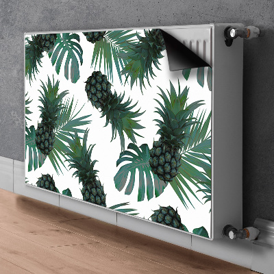 Aimant cache radiateur Ananas verts