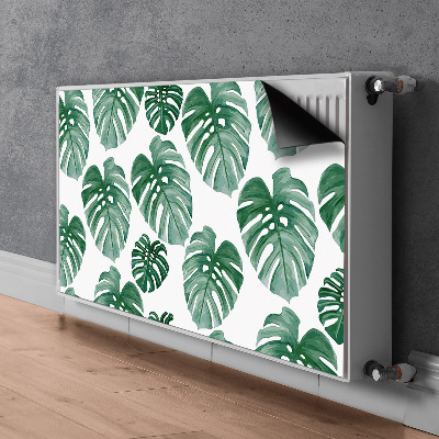 Tapis de radiateur décoratif Feuilles monstres