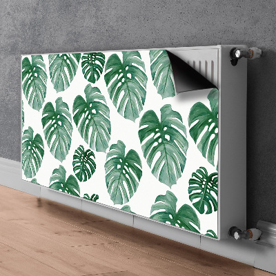 Tapis de radiateur décoratif Feuilles monstres