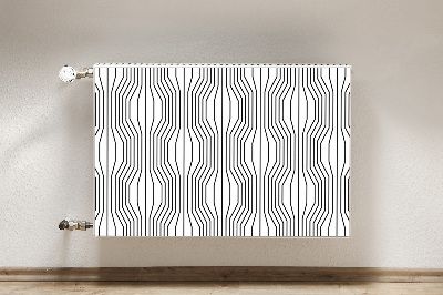 Aimant cache radiateur Illusion géométrique