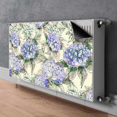 Aimant cache radiateur Hortensia