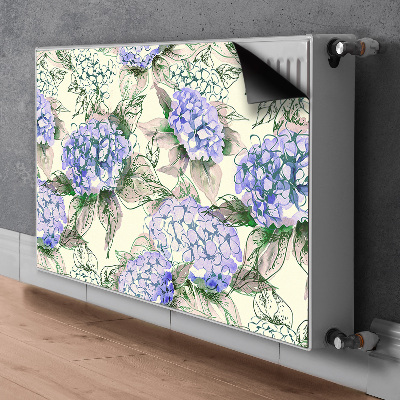 Aimant cache radiateur Hortensia