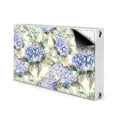 Aimant cache radiateur Hortensia