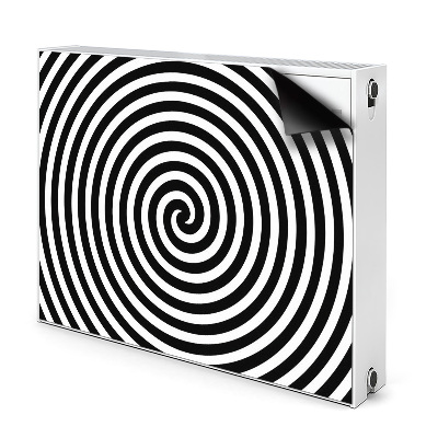 Cache radiateur déco Spirale