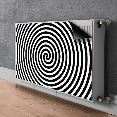 Cache radiateur déco Spirale