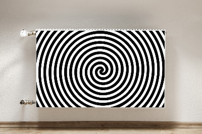 Cache radiateur déco Spirale