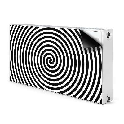 Cache radiateur déco Spirale