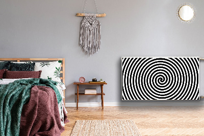 Cache radiateur déco Spirale