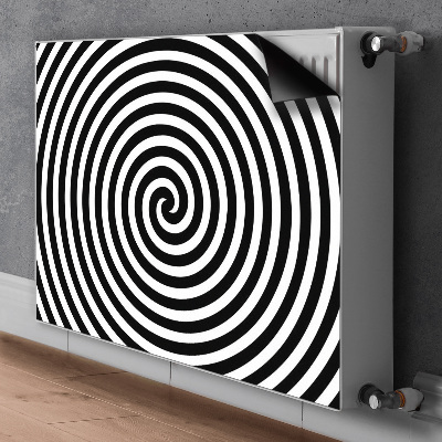 Cache radiateur déco Spirale