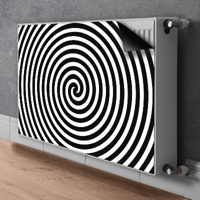 Cache radiateur déco Spirale