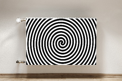 Cache radiateur déco Spirale