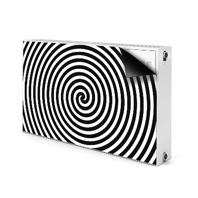 Cache radiateur déco Spirale