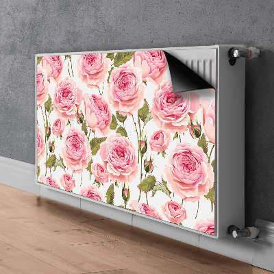 Cache radiateur déco De belles roses