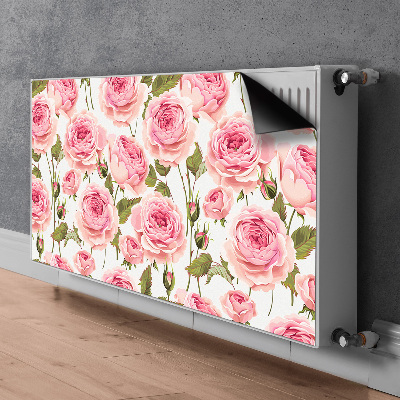 Cache radiateur déco De belles roses