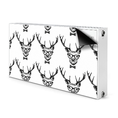 Aimant cache radiateur Dessin de cerfs