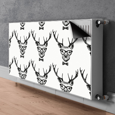 Aimant cache radiateur Dessin de cerfs