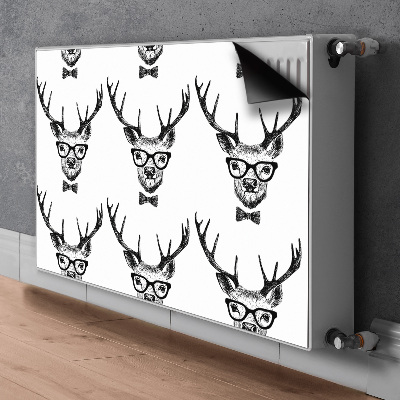 Aimant cache radiateur Dessin de cerfs