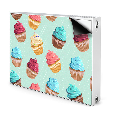 Cache radiateur déco Cupcakes de muffins