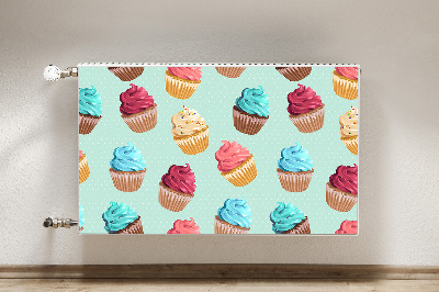 Cache radiateur déco Cupcakes de muffins