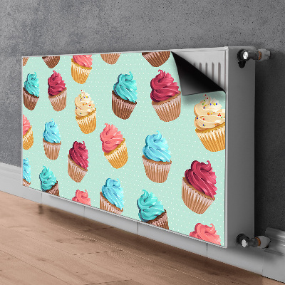 Cache radiateur déco Cupcakes de muffins