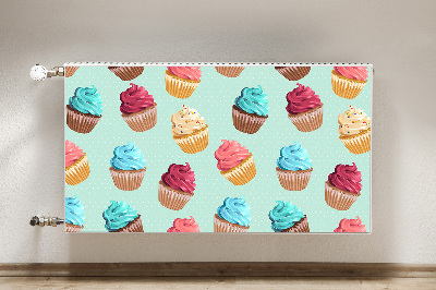 Cache radiateur déco Cupcakes de muffins