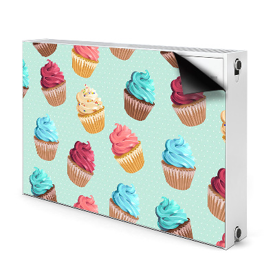 Cache radiateur déco Cupcakes de muffins