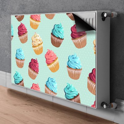 Cache radiateur déco Cupcakes de muffins