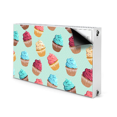 Cache radiateur déco Cupcakes de muffins