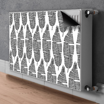 Aimant cache radiateur Modèle dans une lettre