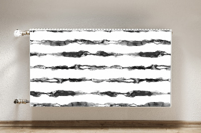 Un tapis avec un imprimé radiateur Lignes d'encre