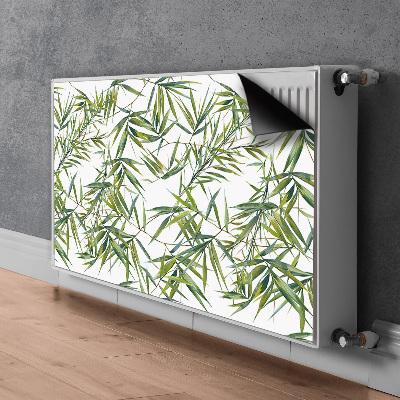 Tapis magnétique pour radiateur Feuilles exotiques