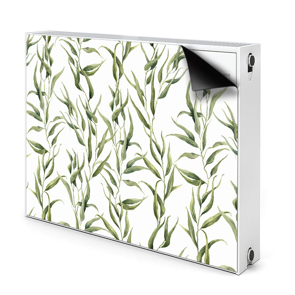 Aimant décoratif pour radiateur Feuilles d'eucalyptus