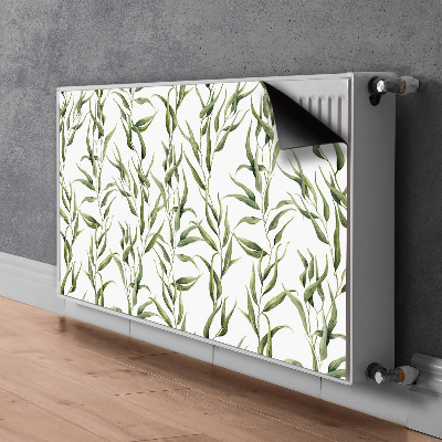 Aimant décoratif pour radiateur Feuilles d'eucalyptus