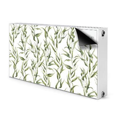 Aimant décoratif pour radiateur Feuilles d'eucalyptus