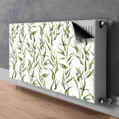 Aimant décoratif pour radiateur Feuilles d'eucalyptus