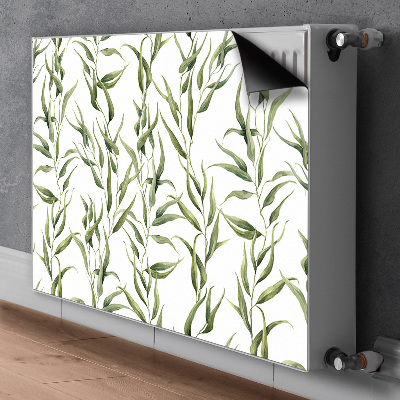 Aimant décoratif pour radiateur Feuilles d'eucalyptus