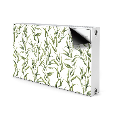 Aimant décoratif pour radiateur Feuilles d'eucalyptus