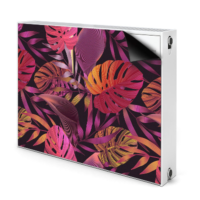 Aimant cache radiateur Jungle violette